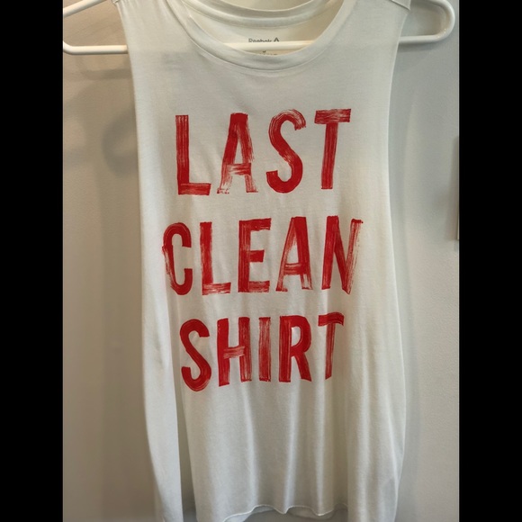 Last clean shirt reebok Clearance